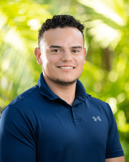 Staff member CHRISTIAN SILVA